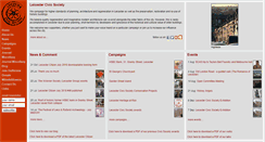 Desktop Screenshot of leicestercivicsociety.org.uk